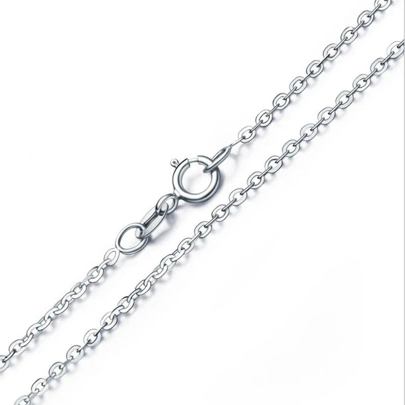 925 Sterling Silver Cherry Blossom Pendant Necklace